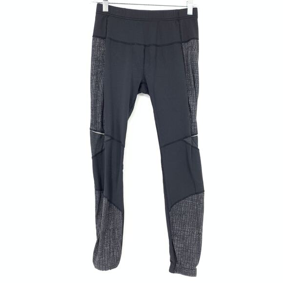 Prana Leggings Women's Size Small Two Tone Black Gray - Picture 1 of 6